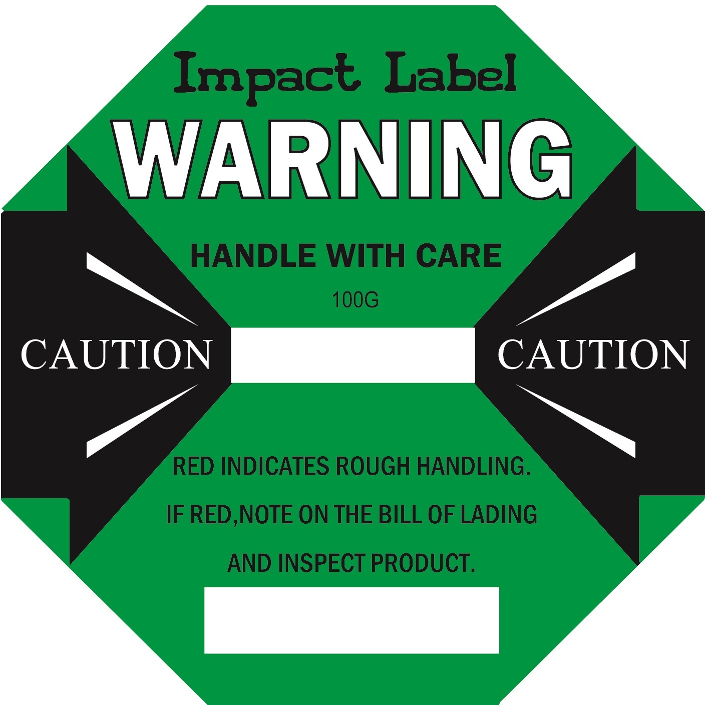 TEAL 10G Impact Label