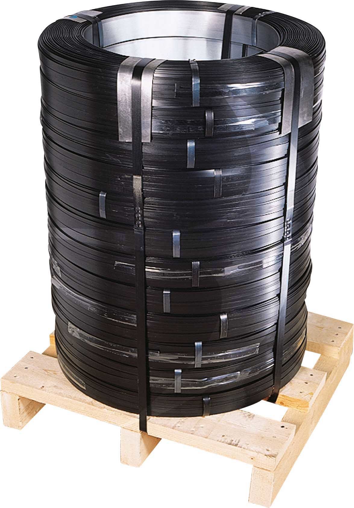 TAUREX 16mm x 0.5mm Oscillated Wound Steel Strapping