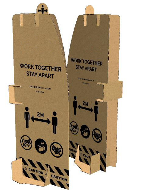 Safe Working Barrier (10/Pack)
