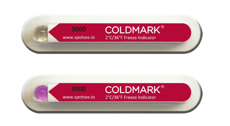 ColdMark 2C / 36F Descending Temp Indicator