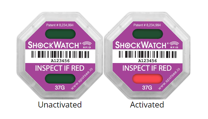 PURPLE 37G ShockWatch RFID