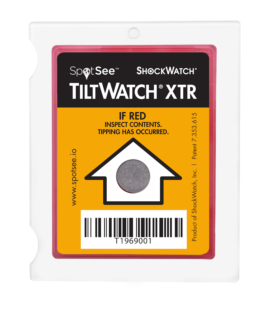 TiltWatch XTR individual label