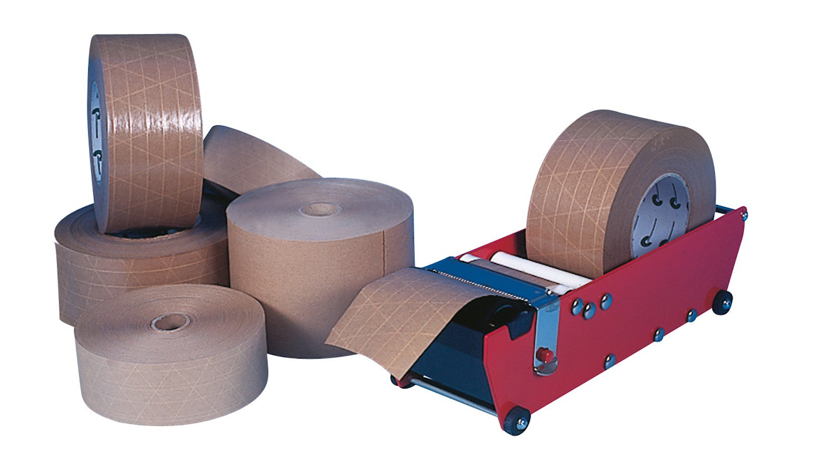 Gaffer Power Water Activated Tape for Packing Boxes | Packing Paper Tape  for Moving | Reinforced Packing Tape | Brown Kraft Paper Tape | Package  Tape