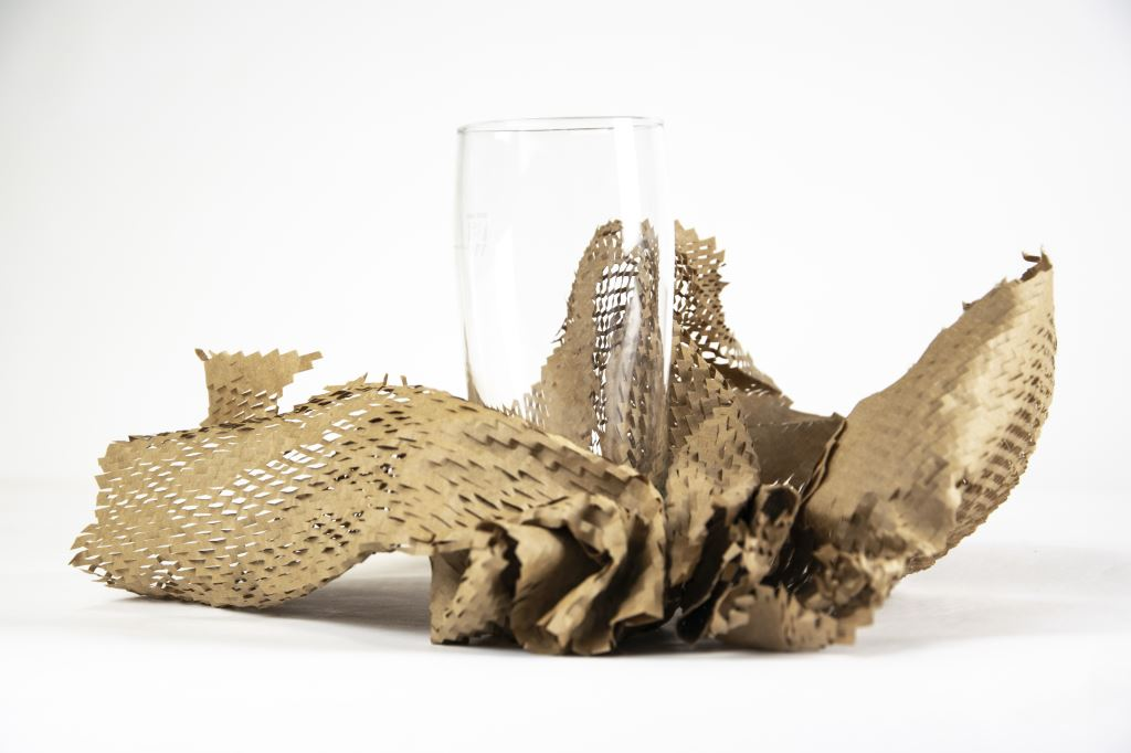 Honeycomb paper wrap